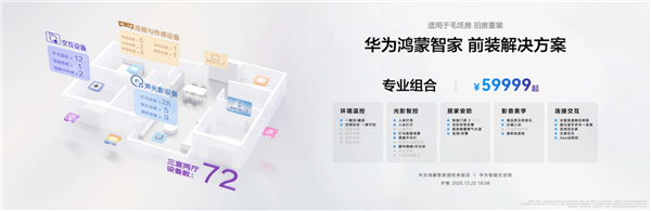 风暴平台官方：让你的家真满满华为风！华为推出全屋智能套装：29999-99999元起